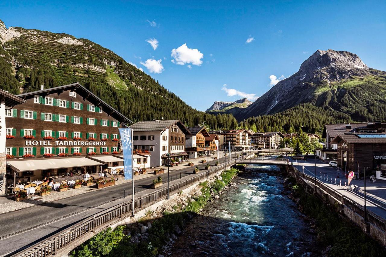 Hotel Tannbergerhof Im Zentrum Von Lech 外观 照片