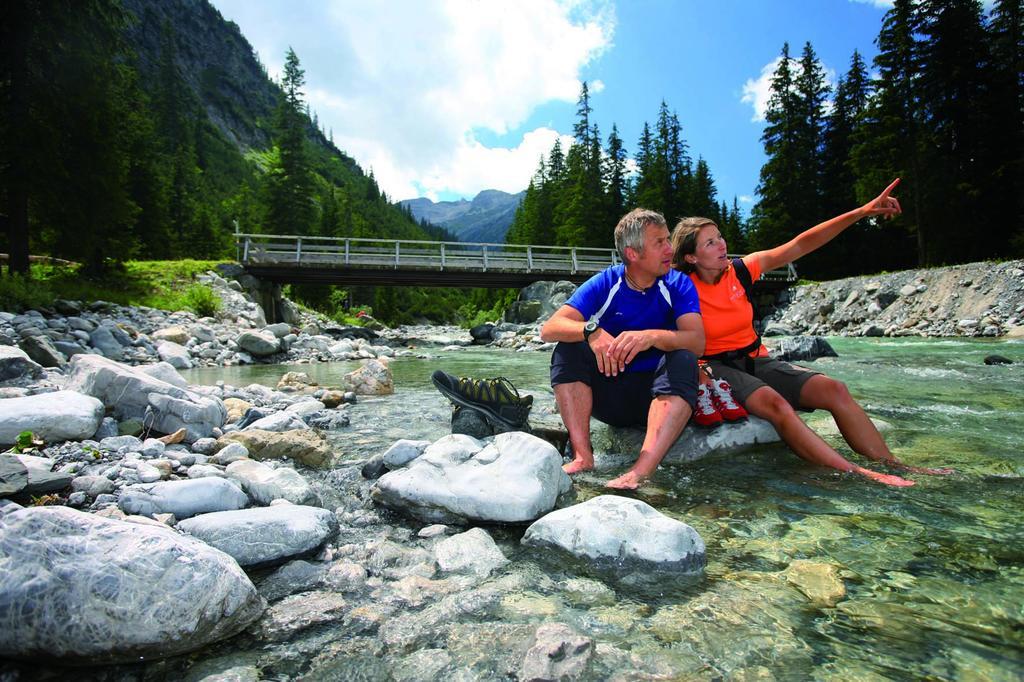 Hotel Tannbergerhof Im Zentrum Von Lech 外观 照片